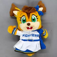 ファイターズ おすわりぬいぐるみ ポリー - メルカリ