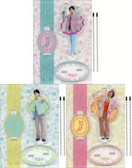 [중고] 열쇠 고리 Mrs. GREEN APPLE 아크릴 스탠드 열쇠 고리 3 개 세트 [MGA MAGICAL 10 YEARS LANDMARK IN HARAJUKU]