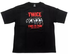 TWICE ワールドツアー Tシャツ M ブラック TWICE ワールドツアー Tシャツ Mサイズ ブラック - メルカリ