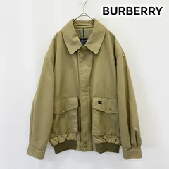 80s 英国製ヴィンテージ Burberry's バーバリーズ 裏地ノバチェック ブルゾン ジャケット スイングトップ ハリントン メンズM相当
