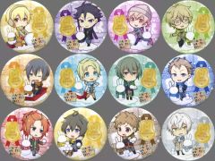 【中古】バッジ・ピンズ(キャラクター) 全12種セット 「きゃらふぉるむ ツキウタ。 THE ANIMATION 缶バッジコレクション 雪うさぎver.」 アニメイトガールズフェスティバル2017グッズ