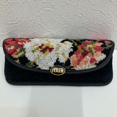 FEILER シェニール織 花柄 眼鏡ケース メガネケース サングラスケース