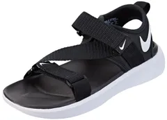 [NIKE ナイキ] W VISTA SANDAL レディーススポーツサンダル DJ6607 001 ブラック/ホワイト [001 (ブラック/ホワイト/ブラック)] [23.0 cm]