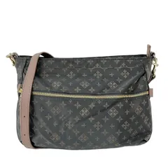 russet(ラシット) ショルダーバッグ - ダークグレー×ベージュ ストラップ着脱可