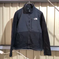 2087 THE NORTH FACE フリースジャケット ブラック S ザ・ノースフェイス フルジップ ワンポイント 刺繍ロゴ アウトドア 古着卸 アメリカ仕入