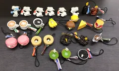【中古・現状品】ペプシ　おまけ　スヌーピーのおまけ　２５個　ストラップ１９本　磁石６個　K-388
