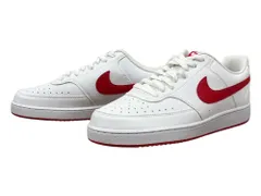 NIKE (ナイキ) COURT VISION LO NN コート ビジョン ローカットスニーカー HF1744-101 28cm US10 ホワイト×レッド メンズ/078