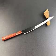 受注製作】鮨職人特注モデル 鬼反り切付包丁 刺身包丁 尺二（刃渡り