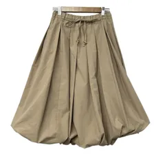 rosy Monster(ロージーモンスター) バルーンスカート サイズS レディース美品  - ベージュ ロング/ウエストゴム