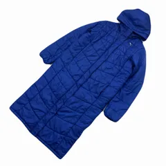 プーマ ベンチコート 中綿 レディース XLサイズ ネイビー ブルー 防寒 アウター スポーツ観戦に