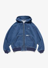 WTAPS フード付きデニムジャケット Lサイズ - メルカリ
