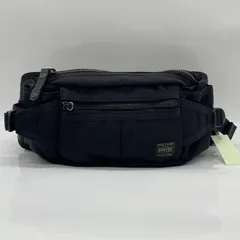 BN7913● PORTER HEAT ポーター ヒート  WAIST BAGウエストバッグ 703-06978 ブラック
