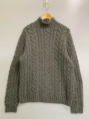 【中古品】POLO RALPH LAUREN ポロ・ラルフローレン 90S HI NECKCABLE KNIT SWEATER ハイネック ケーブル ニット セーター 【146-260305-As-21-min】