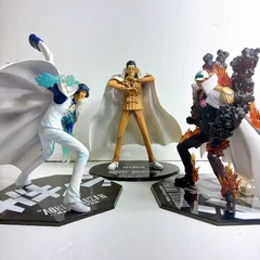 ワンピース　フィギュア　3体　セット　海軍本部最高戦力　三大将　青雉　黄猿　赤犬　箱無し　欠品あり　現状品 フィギュアーツZERO バトルバージョン