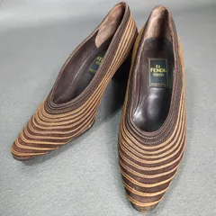 FENDI ポインテッドトゥ　ハイヒール　パンプス　フェンディ　35 約22cm