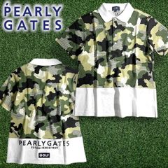 5 パーリーゲイツ 定2.6万 日本製 吸水速乾 ヤシ柄 半袖 ポロシャツ 新品 5 パーリーゲイツ 定2.6万 日本製 吸水速乾 ヤシ柄 半袖 ポロシャツ