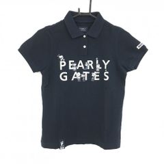 SNOOPY】PEARLY GATES ネイビー ポロシャツ - メルカリ