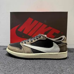 NIKE TRAVIS SCOTT AIR JORDAN 1 LOW 27.5cm CQ4277-001 2019年 ナイキ トラヴィススコット エアジョーダン1ロー スニーカー CACTUS JACK カクタスジャック 心斎橋店