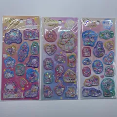 ウォーターシール 3枚 3Dぷっくり 可愛いシール　お尻シール　w3（2）