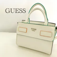 Guess 2wayショルダーバッグ ゲス ハンドバッグ ショルダーバッグ ミニバッグ  ホワイト  レディース 鞄 _0218067