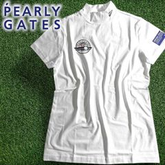 PEARLY GATES ゴルフシャツ ハーフジップ ホワイト4 - メルカリ