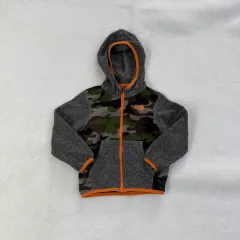 18-24M ザノースフェイス カモ フリース ジャケット 0303T