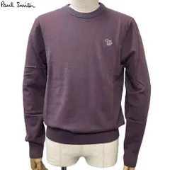 ポールスミス Paul Smith 新品 セーター クルーネック M2R 228YZ L21931 パープル系 ニット MENS SWEATER CREW NECK ZEB BAD コットン ウール メンズ S/M 並行輸入品 送料無料のサムネイル