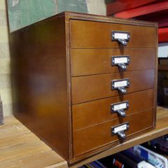 美品】豊岡クラフト 5段引き出し（B5サイズ対応) - メルカリ