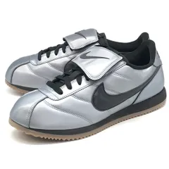 【倉吉店】NIKE | ナイキ スニーカー Cortez SE Tiempo Pack 'Metallic Cool Grey' HQ3490-099 メタリッククールグレー 27.5cm 【126】