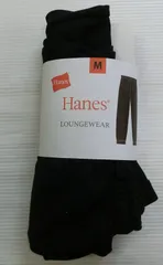 【展示品】Hanes Loungewear ブラック Mサイズ