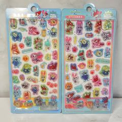 【正規品】ズートピア2 ドロップシール 2枚セット ぷくぷくシール 海外ライセンス品 シールセット