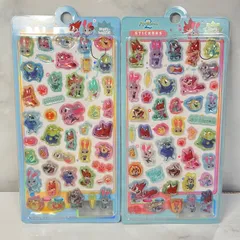 【正規品】ズートピア2 ドロップシール 2枚セット ぷくぷくシール 海外ライセンス品 シールセット