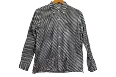 k01250825037 BEAMS BOY BOY 黒×白 Mサイズ程度 トップス 長袖シャツ 通年