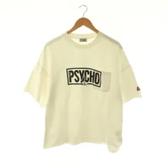 ヒステリックグラマー HYSTERIC GLAMOUR 18SS PSYCHO Tシャツ スウェット カットソー 半袖 ポケット F ホワイト /HK ■GY42