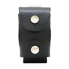 [Used] Tabata Golf Ball Case/Ball Pouch (2 pieces) Genuine Leather Golf Round Accessories Genuine Leather Ball Holder Black GV0884