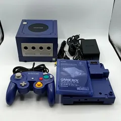 任天堂 ゲームキューブ エンジョイ・プラス・パック バイオレット ゲームボーイプレイヤー付属 Nintendo Gamecube Enjoy Plus Pack