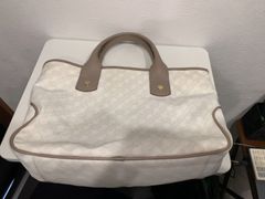 GHERARDINI ゲラルディーニ ソフティ トートバッグ シルバー系 極美品