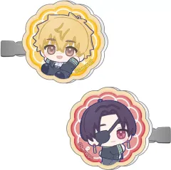 【中古】アクセサリー(非金属) 楡井秋彦＆蘇枋隼飛 アクリルヘアクリップセット ぬいパル すきっぷ 「WIND BREAKER」