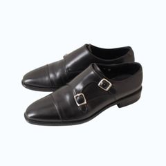 美品 REGAL ダブルモンク ストレートチップ 636R 黒 26 - メルカリ