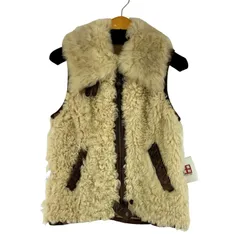 ラルフローレン RALPH LAUREN ムートンベスト レディース 表記無 