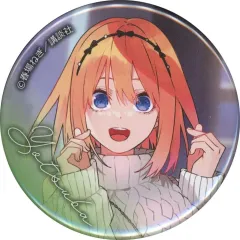 【中古】バッジ・ピンズ 中野四葉(マット) 「五等分の花嫁×アトレ秋葉原 GOTO AKIBA! トレーディング缶バッジ」