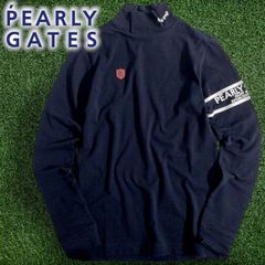 美品】PEARLY GATES ハーフジップ 5 ブラック R1435 - メルカリ