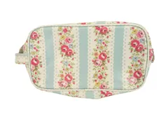k03250822161　Cath Kidston キャス キッドソン　0　ホワイト系×青系×ピンク系　　ファッション小物　ポーチ　通年