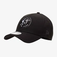 【送料無料・匿名配送】New Era ニューエラ NBA ブルックリン・ネッツ 公式 9FORTY キャップ 黒 新品 正規品
