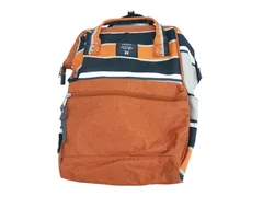 k03250822031　anello アネロ　0　オレンジ系×ベージュ系×黒×白　　バッグ　バックパック/リュック　通年