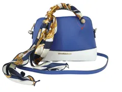 k03250822020　Samantha & chouette サマンサ&シュエット　0　ブルー系×白　　バッグ　ショルダーバッグ　通年