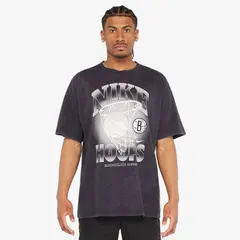 【送料無料・匿名配送】Nike ナイキ NBA ブルックリン・ネッツ 公式 Max90 Tシャツ 黒 新品 正規品
