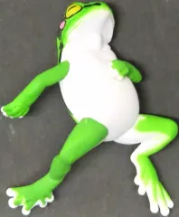 【中古】トレーディングフィギュア あおむけ 「ふちやすみアマガエル」