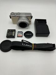 パナソニック ミラーレスカメラ DC-GF10 中古極美品 パンケーキレンズ