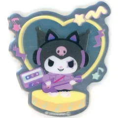 【中古】シール・ステッカー クロミ(ギター) 「サンリオキャラクターズ MY MERODY KUROMI シークレットアクリルミラーシール」